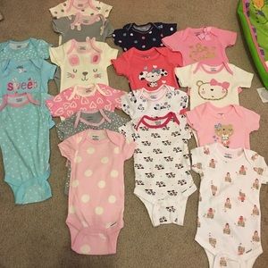 Baby girl onesies
